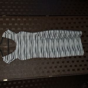 Ladies Dress with a split